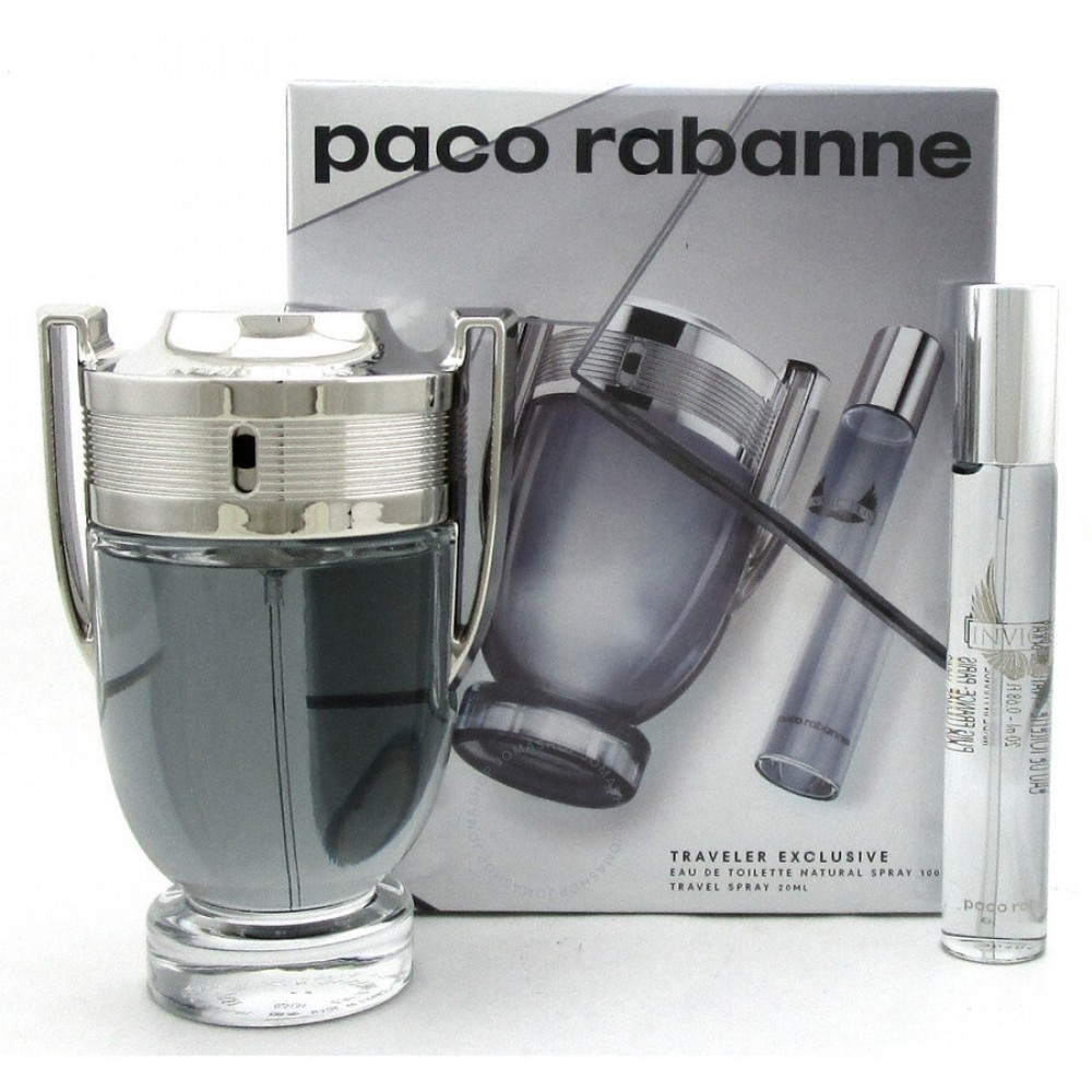 Set Paco Rabanne Invictus EDT 100ml + 20ml