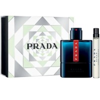 Apa de Toaleta Prada Luna Rossa Ocean Set Cadou: Apa de Toaleta 50 ml+Miniatura 10 ml, Barbati