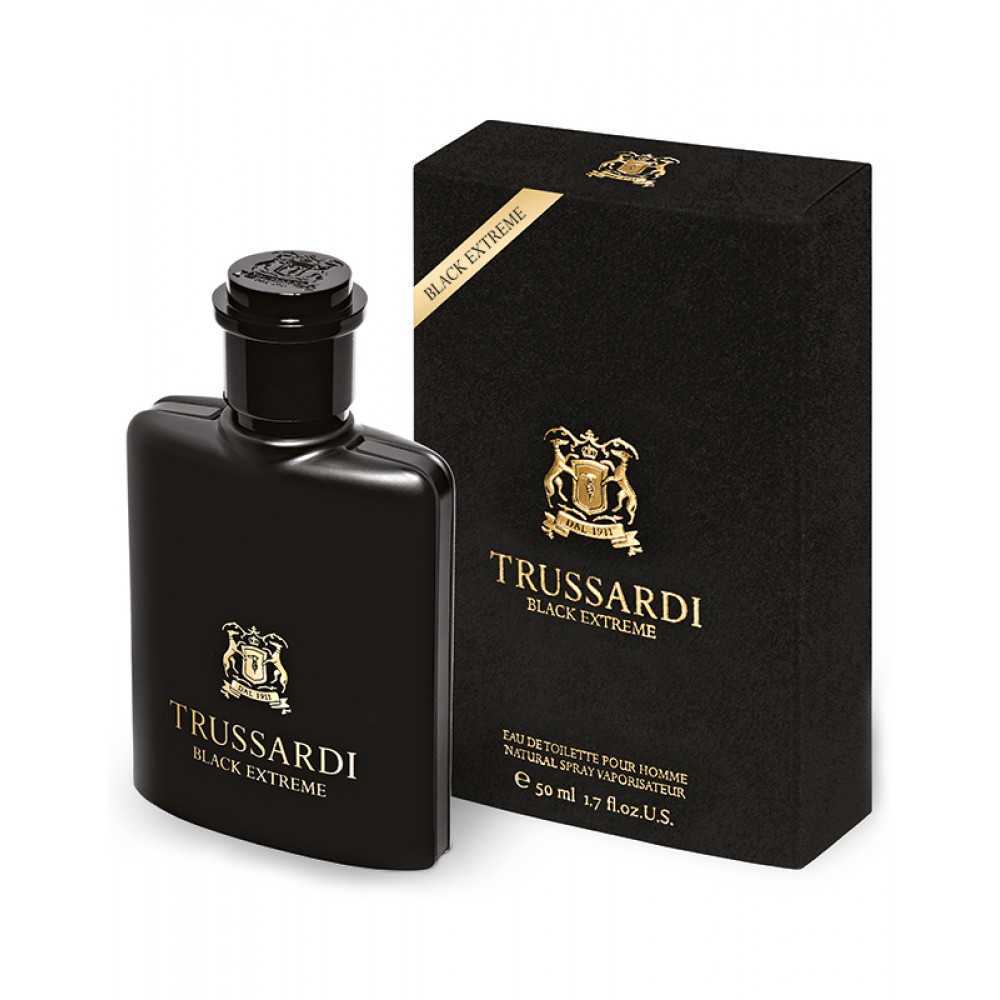 Apa de toaletă Trussardi Black Extreme EDT 50 ml, Barbati