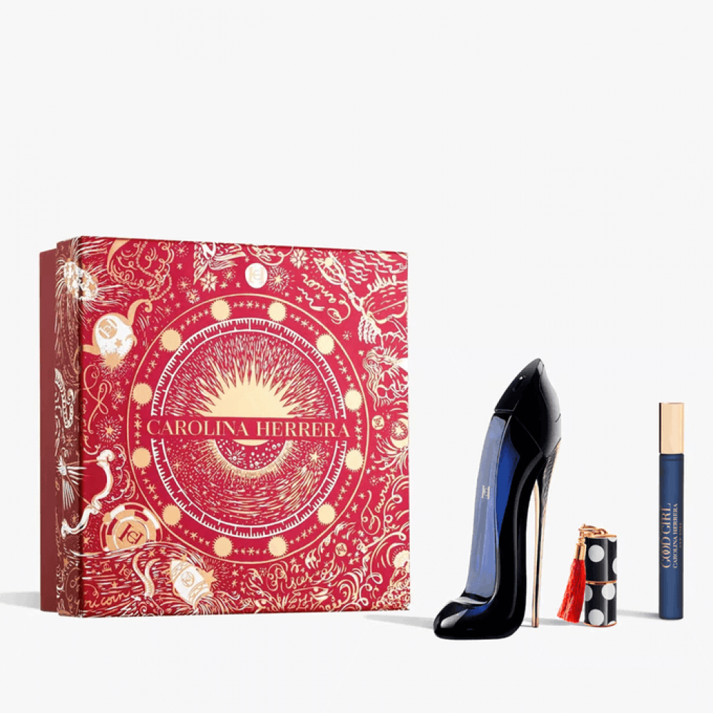 Set Carolina Herrera Good Girl EDP 80 ml + Lipstick + EDP 10 ml