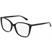 Gucci 0026O-001 53 Optical Frame WOMAN ACETA BLACK-BLACK-TRANSPARENT