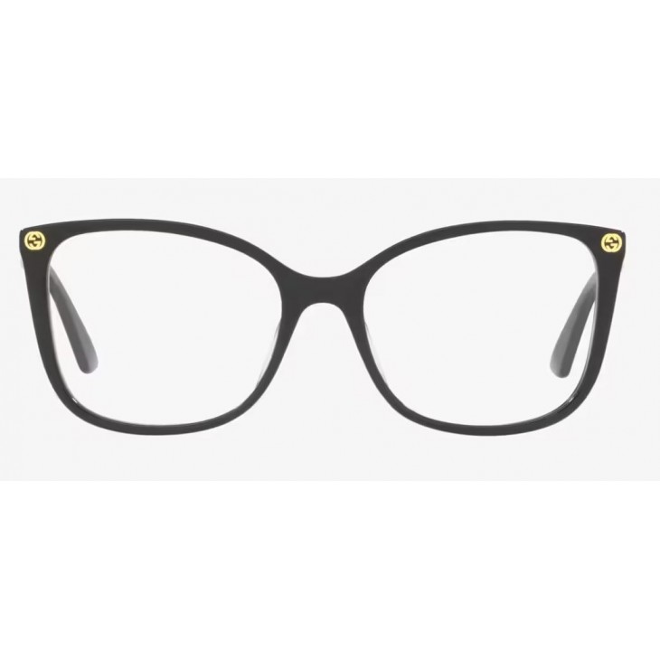 Gucci 0026O-001 53 Optical Frame WOMAN ACETA BLACK-BLACK-TRANSPARENT