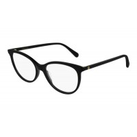 Gucci 0550O-005 53 Optical Frame WOMAN ACETA BLACK-BLACK-TRANSPARENT