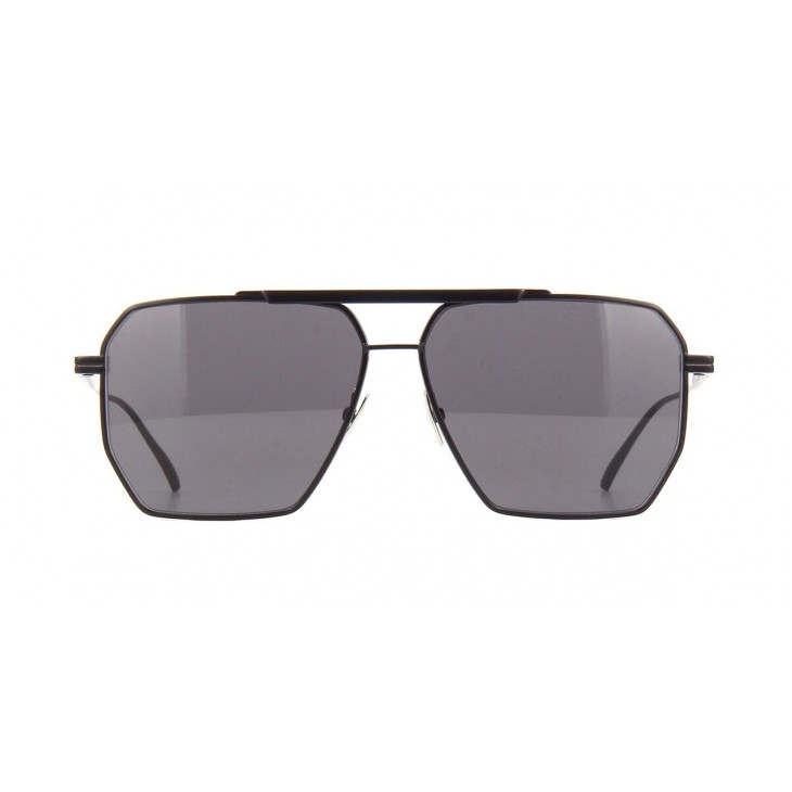 Bottega Veneta 1012S-001 60 Sunglass MAN METAL BLACK-BLACK-GREY