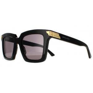 Bottega Veneta 1005S-001 53 Sunglass WOMAN ACETATE BLACK-BLACK-GREY