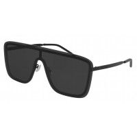 Yves Saint Laurent 364 MASK-002 99 Sunglass UNISEX METAL BLACK-BLACK-BLACK