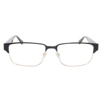 Gucci 0753O-001 58 Optical Frame MAN METAL GOLD-GREEN-TRANSPARENT