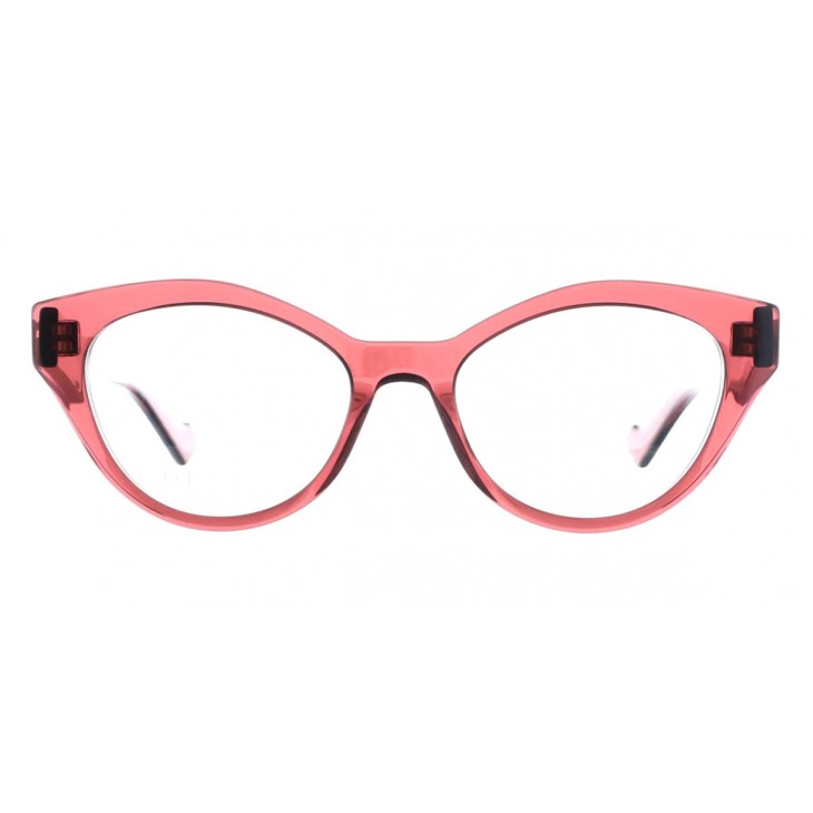 Gucci 0959O-003 51 Optical Frame WOMAN ACETA BURGUNDY-BURGUNDY-TRANSPARENT