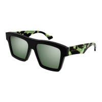 Gucci 0962S-013 55 Sunglass MAN RECYCLED ACE BLACK-HAVANA-GREEN