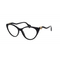 Gucci 1013O-001 55 Optical Frame WOMAN ACETA BLACK-BLACK-TRANSPARENT