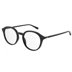 Gucci 1004O-001 51 Optical Frame WOMAN ACETA BLACK-BLACK-TRANSPARENT