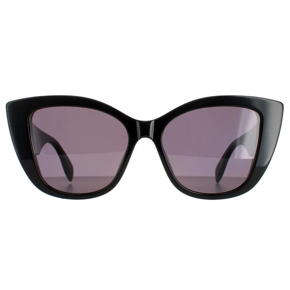 Alexander McQueen 0347S-001 54 Sunglass WOMAN ACETATE BLACK-BLACK-GREY