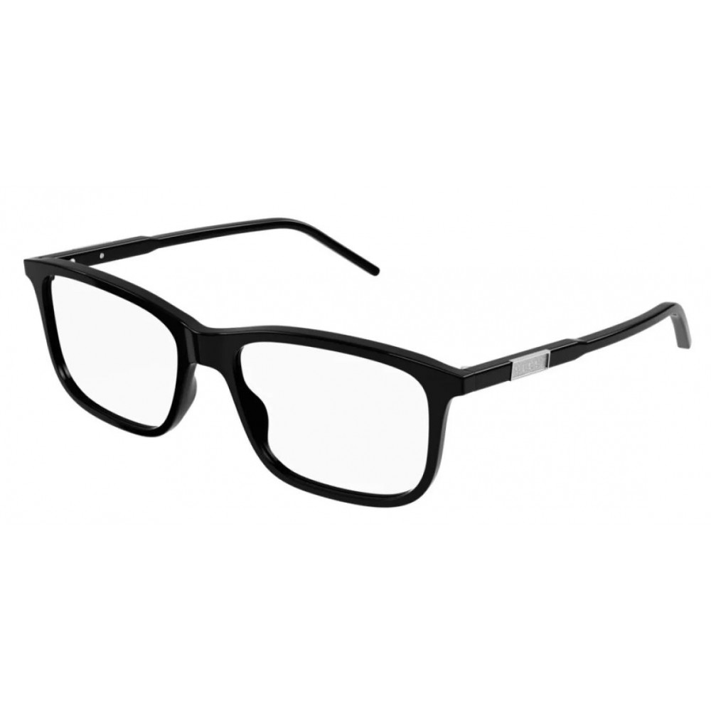 Gucci 1159O-001 56 Optical Frame MAN ACETATE BLACK-BLACK-TRANSPARENT