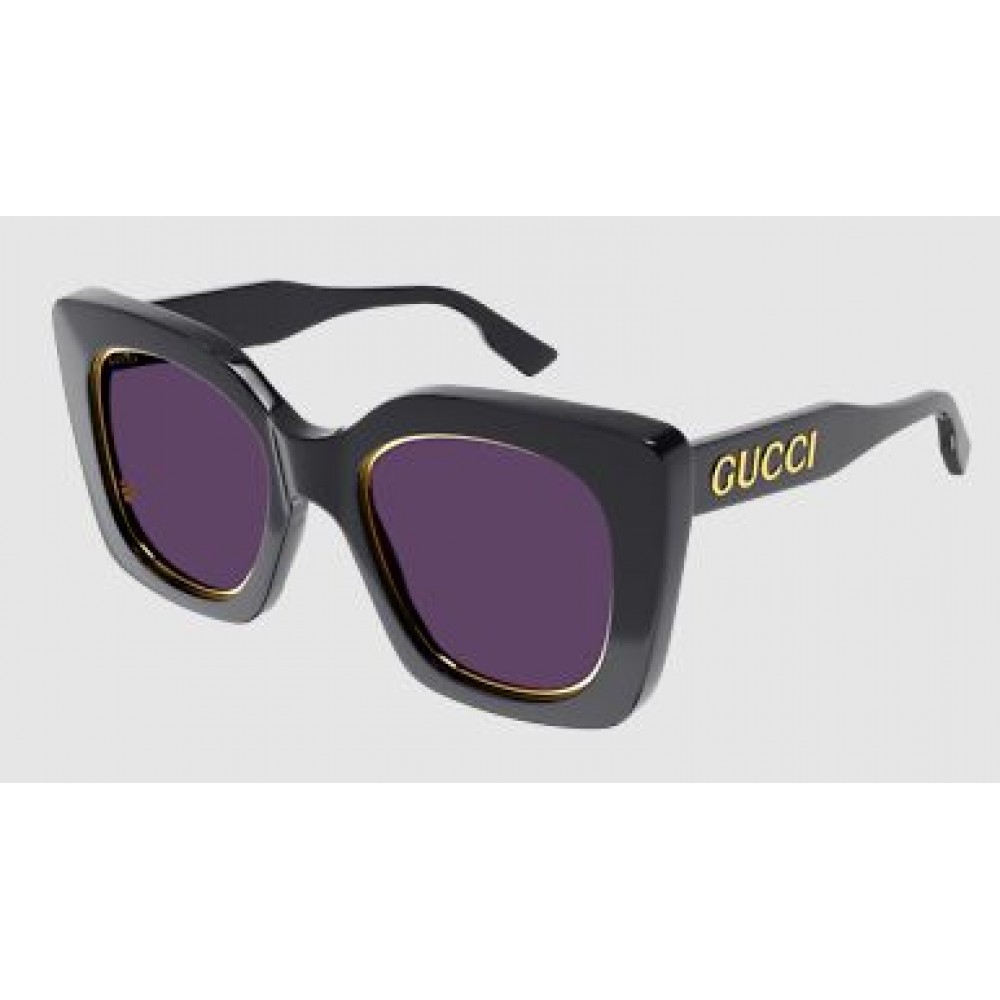 Gucci 1151S-002 51 Sunglass WOMAN ACETATE GREY-GREY-VIOLET