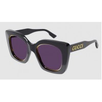 Gucci 1151S-002 51 Sunglass WOMAN ACETATE GREY-GREY-VIOLET