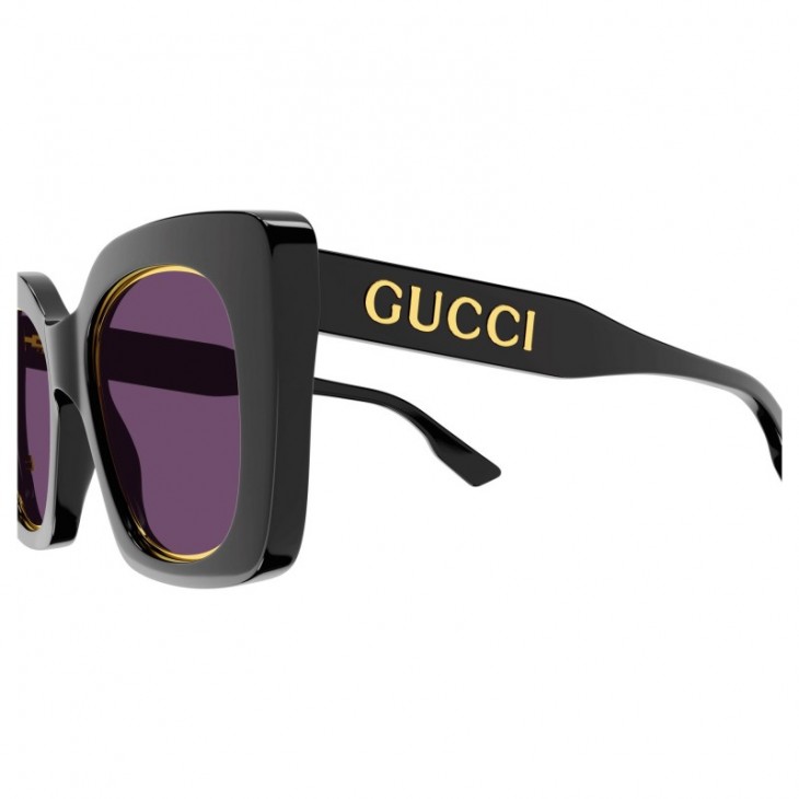 Gucci 1151S-002 51 Sunglass WOMAN ACETATE GREY-GREY-VIOLET