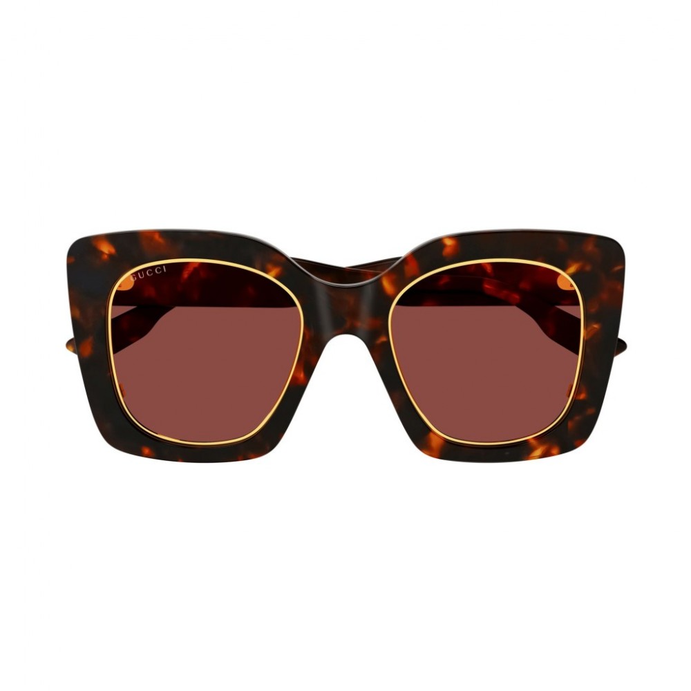 Gucci 1151S-003 51 Sunglass WOMAN ACETATE HAVANA-HAVANA-BROWN