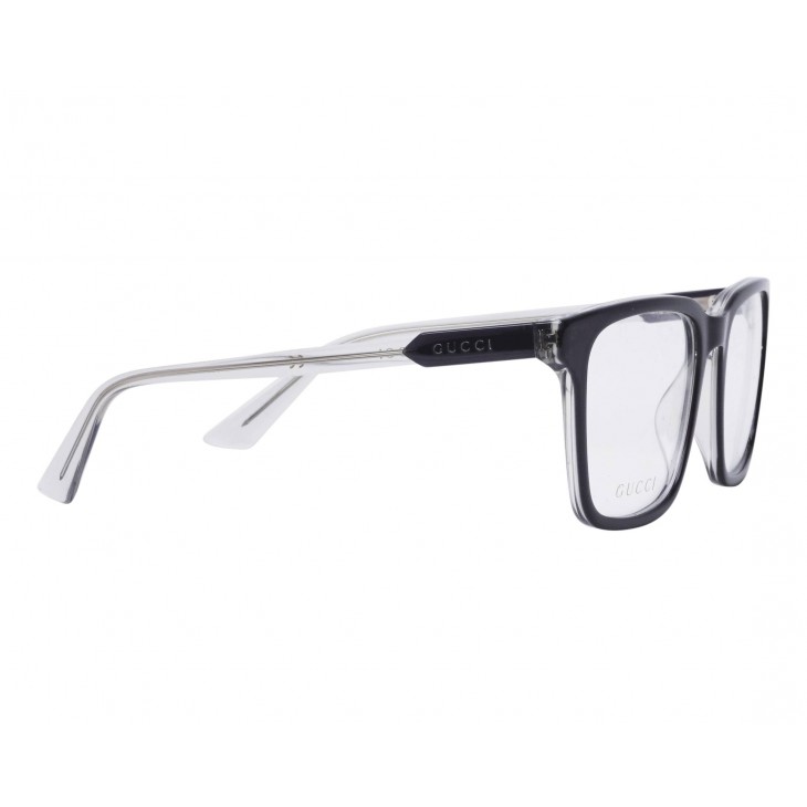 Gucci 1120O-002 55 Optical Frame MAN ACETATE GREY-GREY-TRANSPARENT