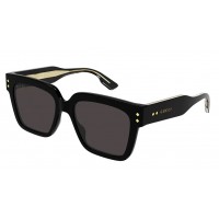 Gucci 1084S-001 54 Sunglass MAN ACETATE BLACK-BLACK-GREY