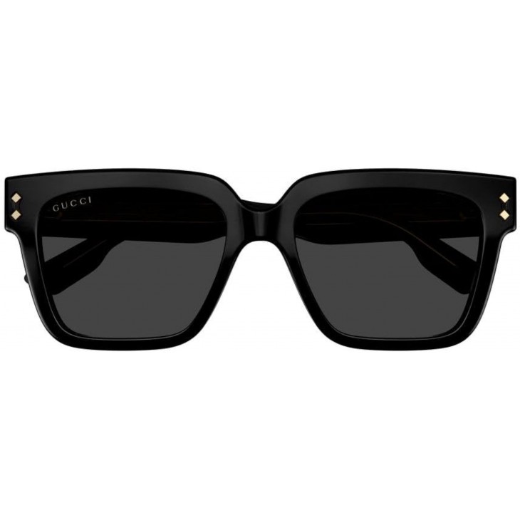 Gucci 1084S-001 54 Sunglass MAN ACETATE BLACK-BLACK-GREY