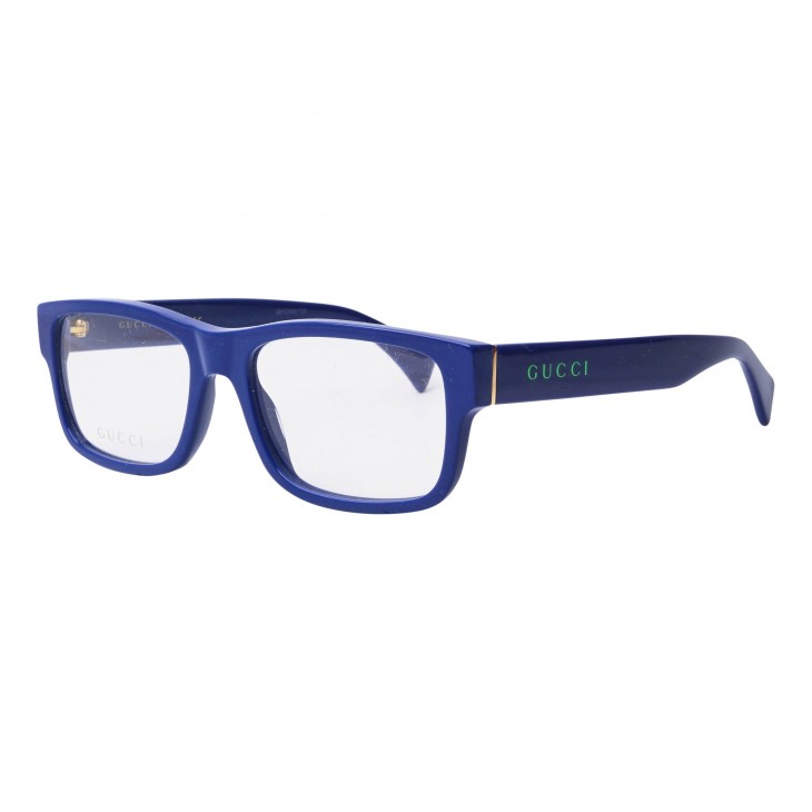 Gucci 1141O-002 56 Optical Frame MAN ACETATE BLUE-BLUE-TRANSPARENT