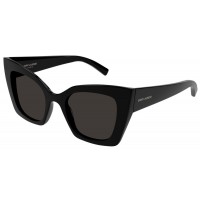 Yves Saint Laurent 552-001 51 Sunglass WOMAN INJECTION BLACK-BLACK-BLACK