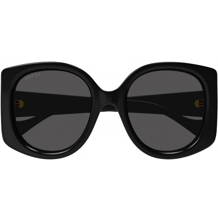 Gucci 1257S-001 53 Sunglass WOMAN RECYCLED A BLACK-BLACK-GREY