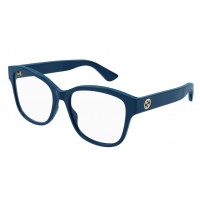 Gucci 1340O-006 54 Optical Frame WOMAN INJEC BLUE-BLUE-TRANSPARENT