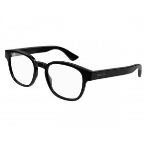 Gucci 1343O-001 49 Optical Frame MAN INJECTI BLACK-BLACK-TRANSPARENT