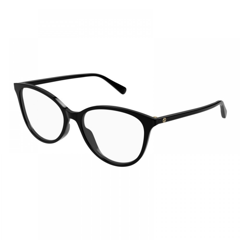 Gucci 1359O-001 54 Optical Frame WOMAN RECYC BLACK-BLACK-TRANSPARENT