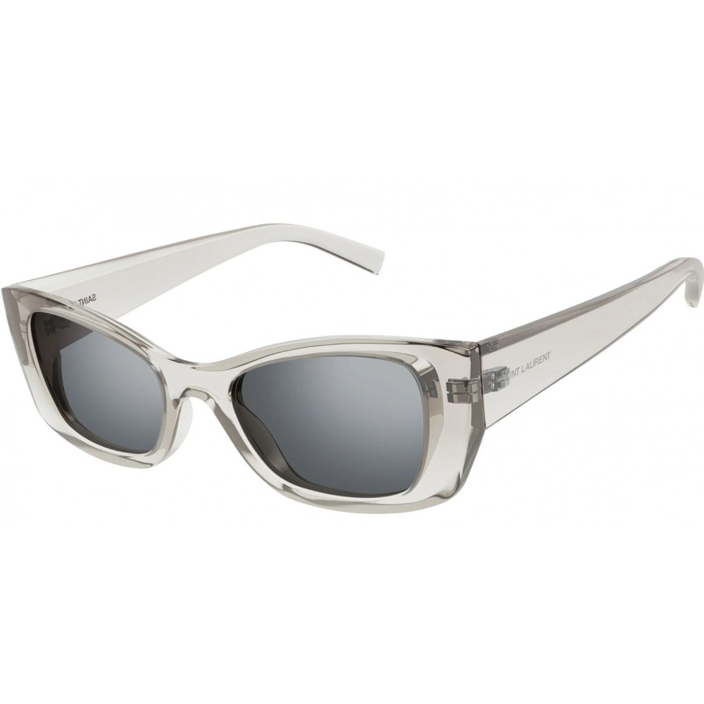 Yves Saint Laurent 593-003 52 Sunglass WOMAN INJECTION BEIGE-BEIGE-SILVER