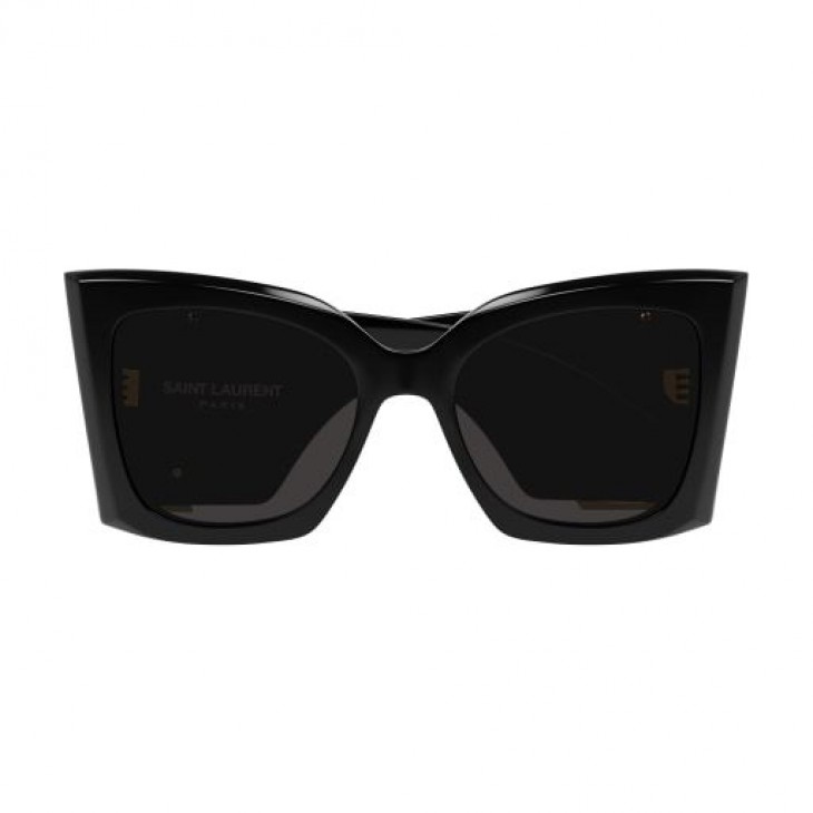 Yves Saint Laurent M119 BLAZE-001 54 Sunglass WOMAN RECY BLACK-BLACK-BLACK