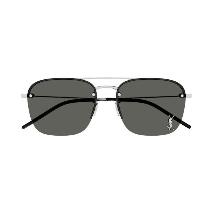 Yves Saint Laurent 309 M-005 59 Sunglass WOMAN METAL BLACK-BLACK-BLACK