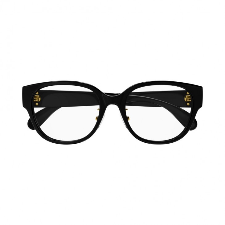 Gucci 1411O-004 53 Optical Frame WOMAN RECYC BLACK-BLACK-TRANSPARENT