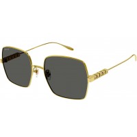 Gucci 1434S-001 57 Sunglass WOMAN METAL GOLD-GOLD-GREY