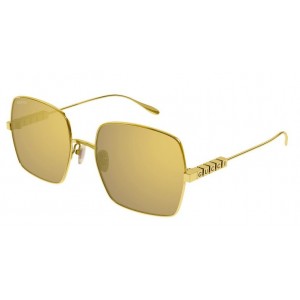 Gucci 1434S-004 57 Sunglass WOMAN METAL GOLD-GOLD-GOLD