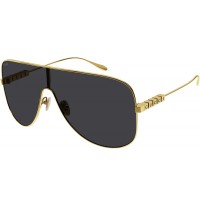 Gucci 1436S-001 99 Sunglass WOMAN METAL GOLD-GOLD-GREY