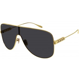 Gucci 1436S-001 99 Sunglass WOMAN METAL GOLD-GOLD-GREY