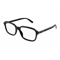 Gucci 1446O-001 56 Optical Frame MAN RECYCLE BLACK-BLACK-TRANSPARENT