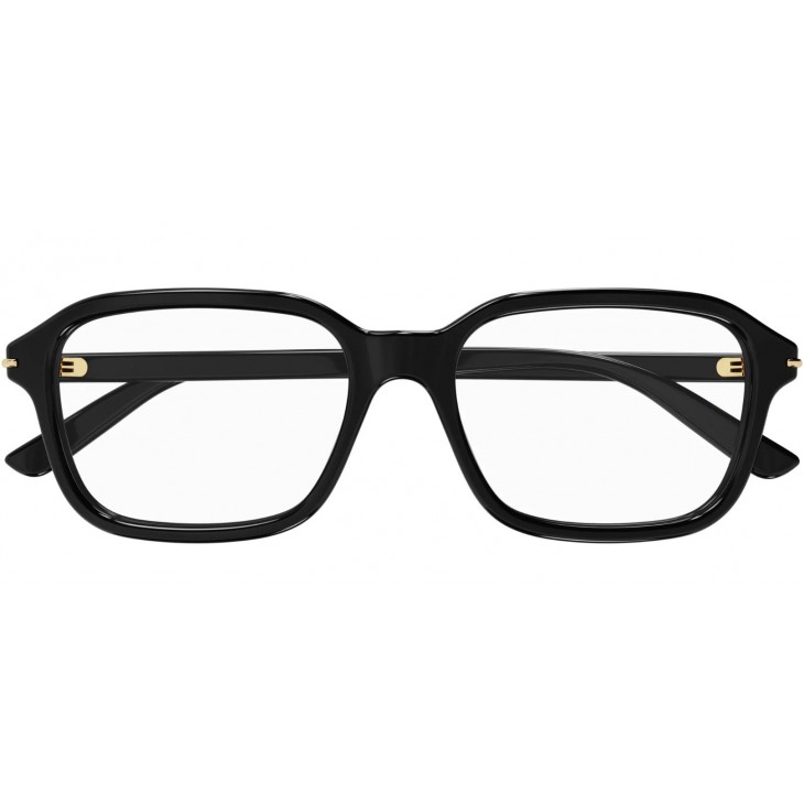 Gucci 1446O-001 56 Optical Frame MAN RECYCLE BLACK-BLACK-TRANSPARENT