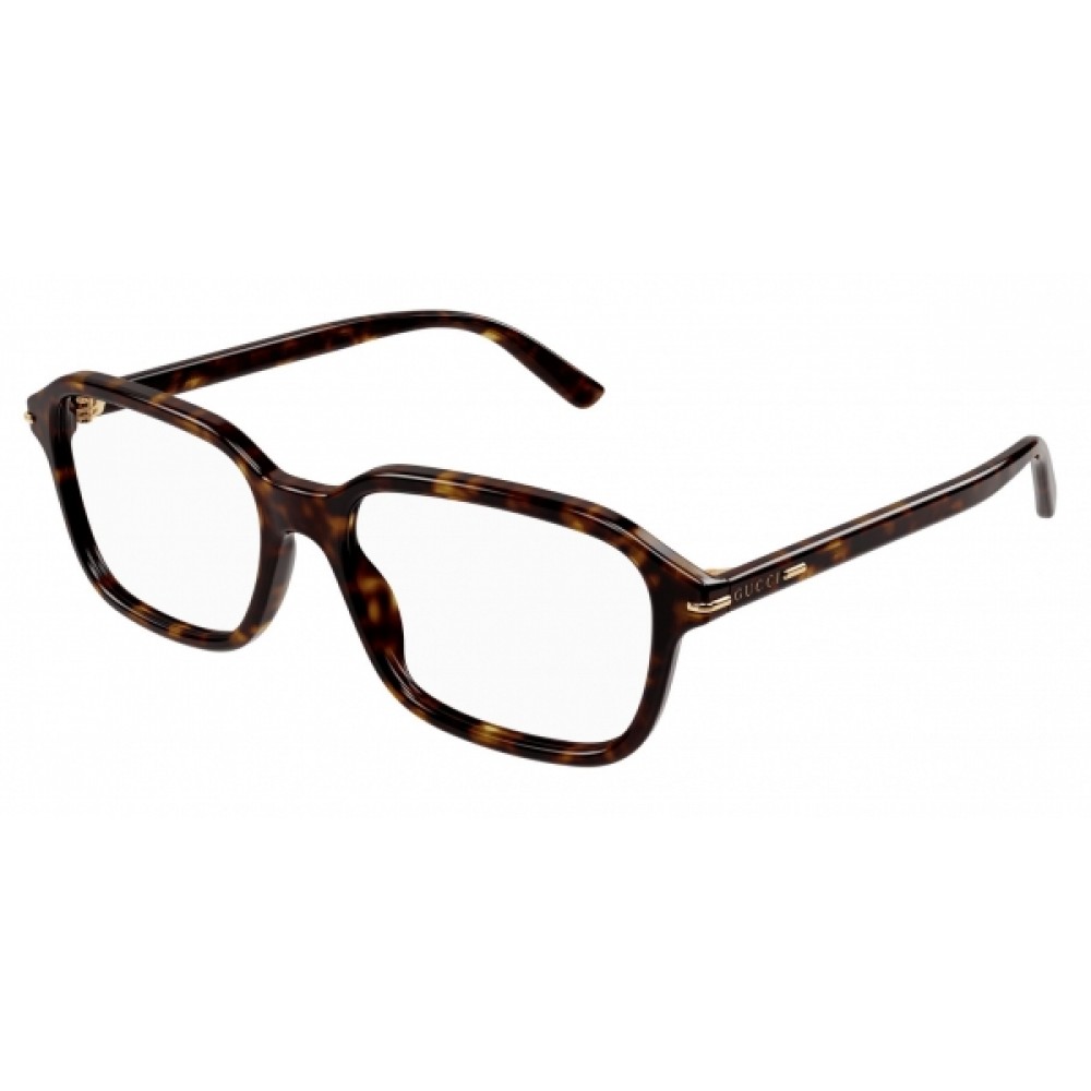 Gucci 1446O-002 56 Optical Frame MAN RECYCLE HAVANA-HAVANA-TRANSPARENT