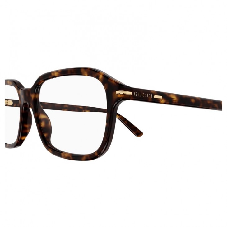 Gucci 1446O-002 56 Optical Frame MAN RECYCLE HAVANA-HAVANA-TRANSPARENT