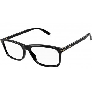 Gucci 1447O-001 57 Optical Frame MAN RECYCLE BLACK-BLACK-TRANSPARENT