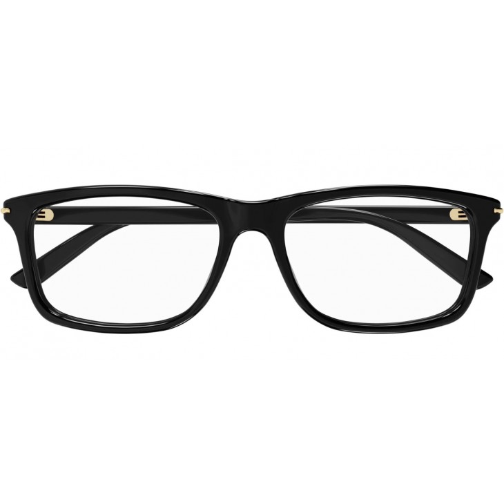 Gucci 1447O-001 57 Optical Frame MAN RECYCLE BLACK-BLACK-TRANSPARENT