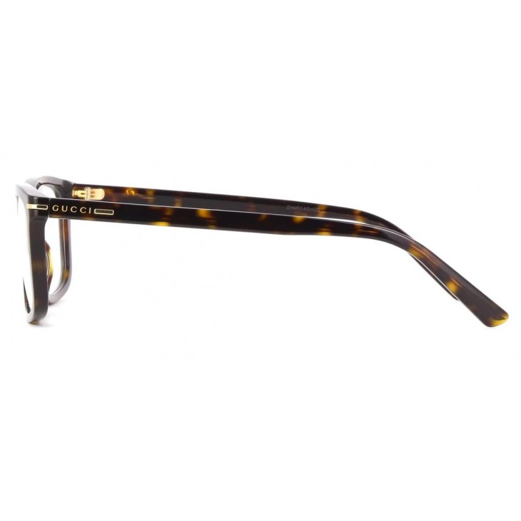 Gucci 1447O-002 57 Optical Frame MAN RECYCLE HAVANA-HAVANA-TRANSPARENT