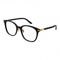 Gucci 1453OK-001 53 Optical Frame WOMAN RECY BLACK-BLACK-TRANSPARENT