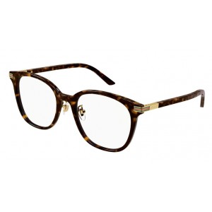 Gucci 1453OK-002 53 Optical Frame WOMAN RECY HAVANA-HAVANA-TRANSPARENT