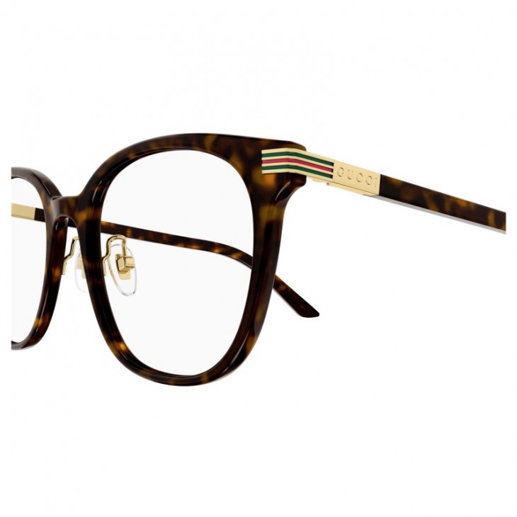 Gucci 1453OK-002 53 Optical Frame WOMAN RECY HAVANA-HAVANA-TRANSPARENT