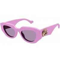 Gucci 1421S-004 51 Sunglass WOMAN RECYCLED A PINK-PINK-PINK