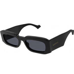 Gucci 1426S-001 54 Sunglass MAN RECYCLED ACE BLACK-BLACK-GREY